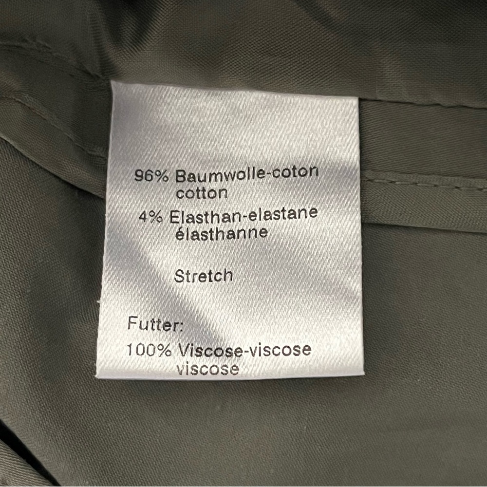 Akris Punto Olive Green Single-Breasted Blazer sz M-L - Picture 7 of 10
